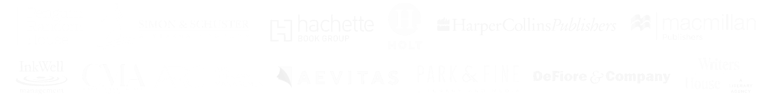 Publishers & Agents